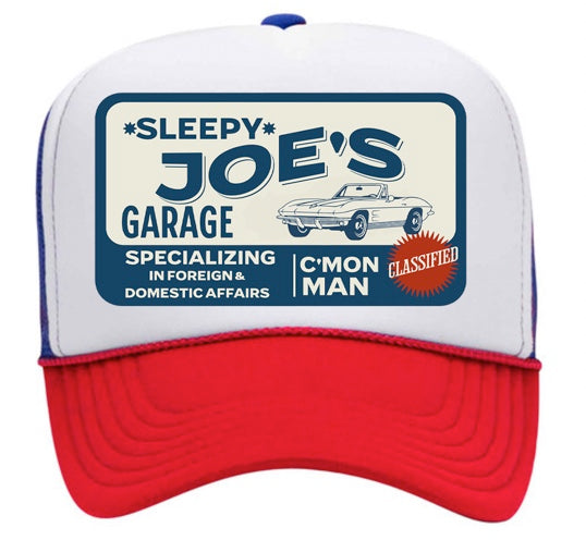 Sleepy Joe's Garage Hat- Presale