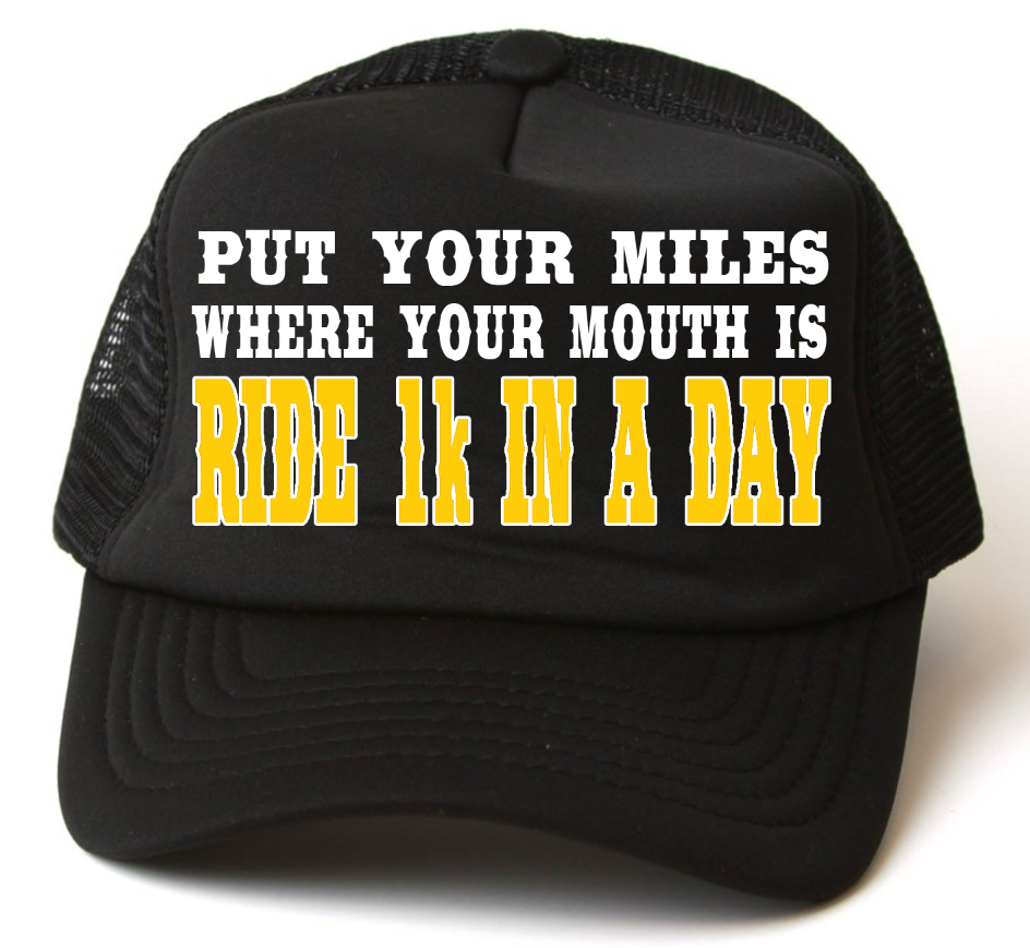 RIDE 1k IN A DAY 2016 HAT