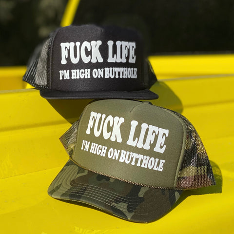 High On Butthole Hat