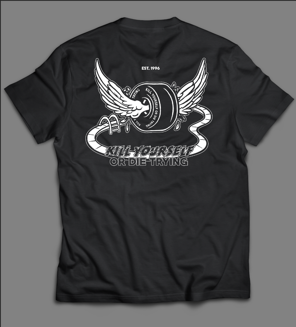 Pool Party Winged Wheel Men's Tee (limited run)