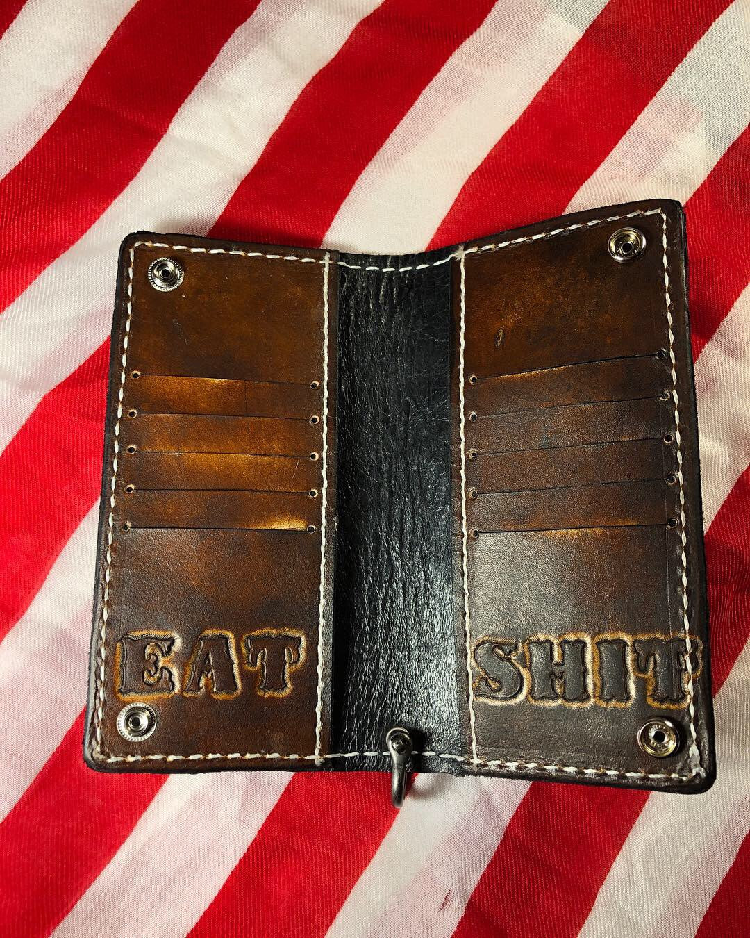 Custom Leather Embossed Long Wallet