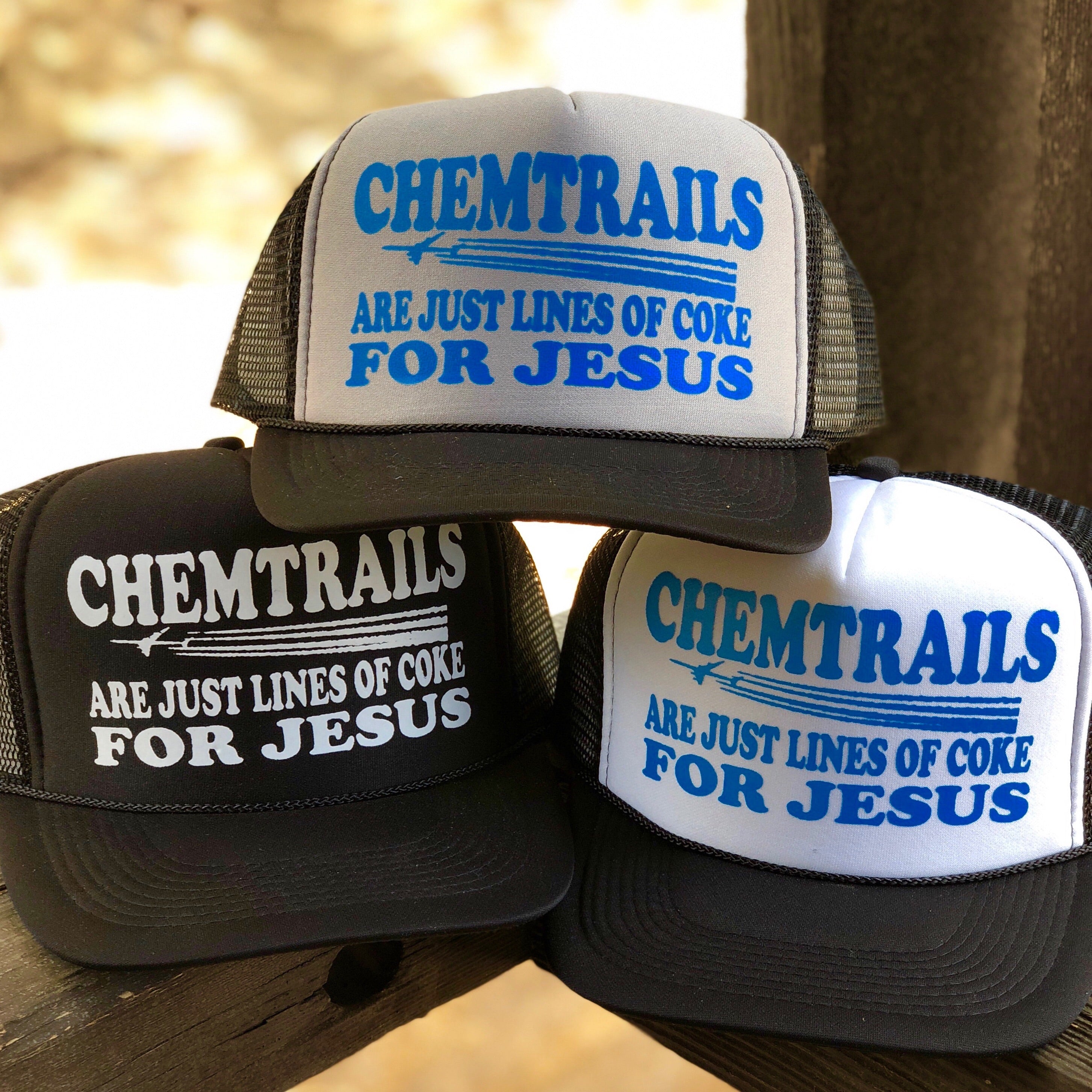 Chemtrails for Jesus Hat