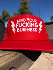Mind Your Fucking Business Hat